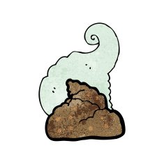 cartoon smelly poop N6