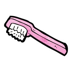 cartoon tooth brush N8