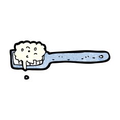 cartoon tooth brush N9