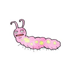 Cartoon Caterpillar N104