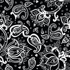 Seamless Paisley background