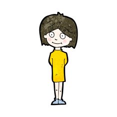 Cartoon Woman N74