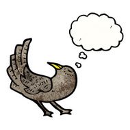 Cartoon Crow N45