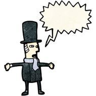 cartoon victorian gentleman N11
