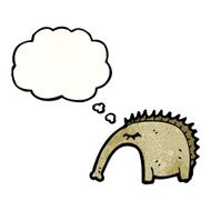 Cartoon Aardvark N10