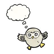 cute little owl cartoon N4