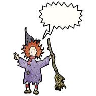 Cartoon Witch N44