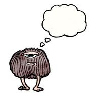 Cartoon Hairy Monster N33