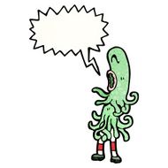 cartoon talking alien N13