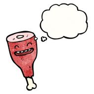 leg of meat cartoon character N3