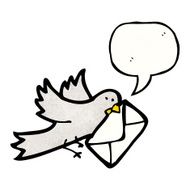 cartoon carrier pigeon N2
