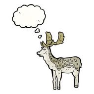 cartoon stag N35