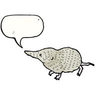 cute shrew illustration N2