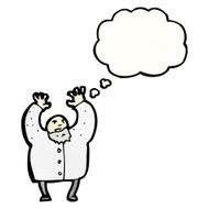 Mad Scientist Cartoon N21