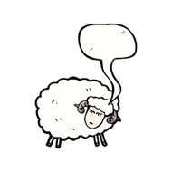 Cartoon Sheep N53