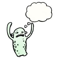 Cartoon Alien N164