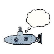 Cartoon Submarine N19