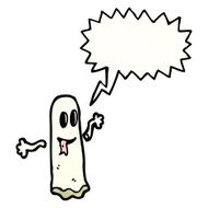 Cartoon Ghost N216