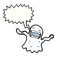 Cartoon Ghost N217