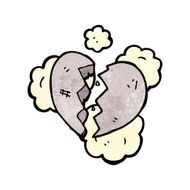 stone heart cartoon N2