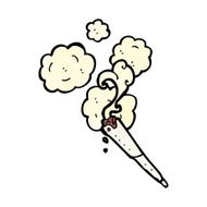 cartoon marijuana cigarette N24