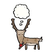 Cartoon Reindeer N104