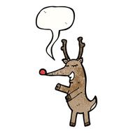 Cartoon Reindeer N105
