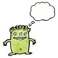 friendly alien cartoon character N2
