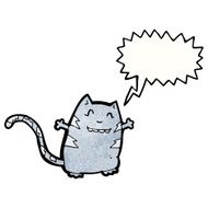 cartoon crazy cat N9