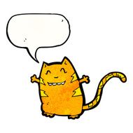 cartoon crazy cat N10