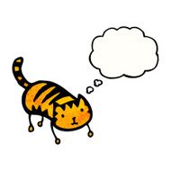 Cartoon Cat N368