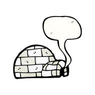 cartoon igloo N7
