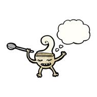 hot soup cartoon character N3