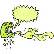 cartoon slimy ghost N20