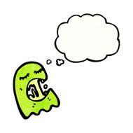 gross ghost cartoon N6