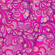 Seamless wave hand-drawn pattern N25