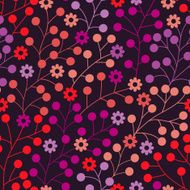 Seamless pattern with leaf N5