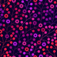 Seamless pattern with leaf N6