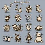 Doodle christmas set N2