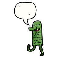 friendly monster cartoon N16