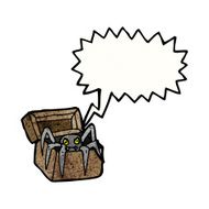 spooky spider cartoon N10