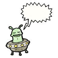 cartoon alien invader N10