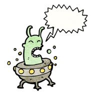 cartoon alien invader N11