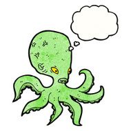 Cartoon Octopus N131