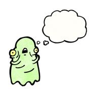 spooky ghost cartoon N45