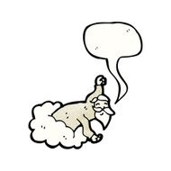 god on cloud cartoon N30