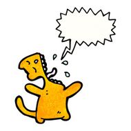 cartoon cat meowing N3