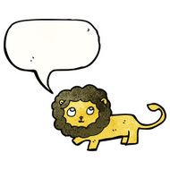 Cartoon Lion N166