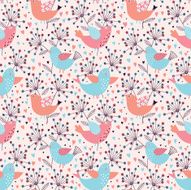 Romantic seamless pattern N13