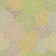 Seamless hand-drawn waves texture N4